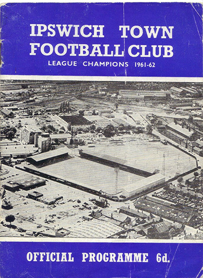<b>Saturday, March 13, 1965</b><br />vs. Ipswich Town (Away)